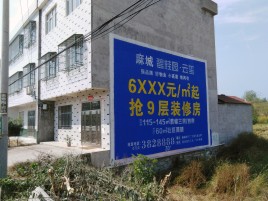 杞县墙体广告质量分析